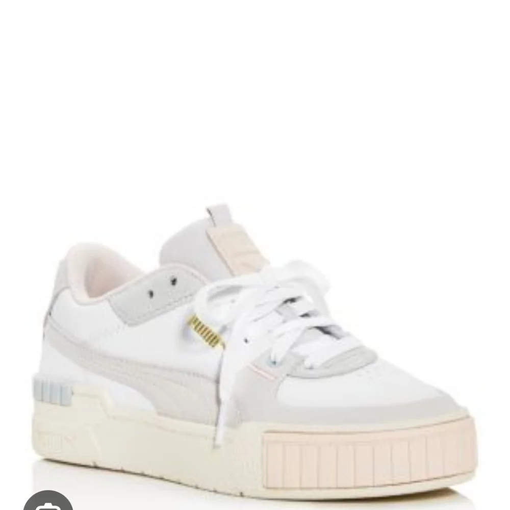 PUMA Women's Cali Sport Sneakers - White and Tan